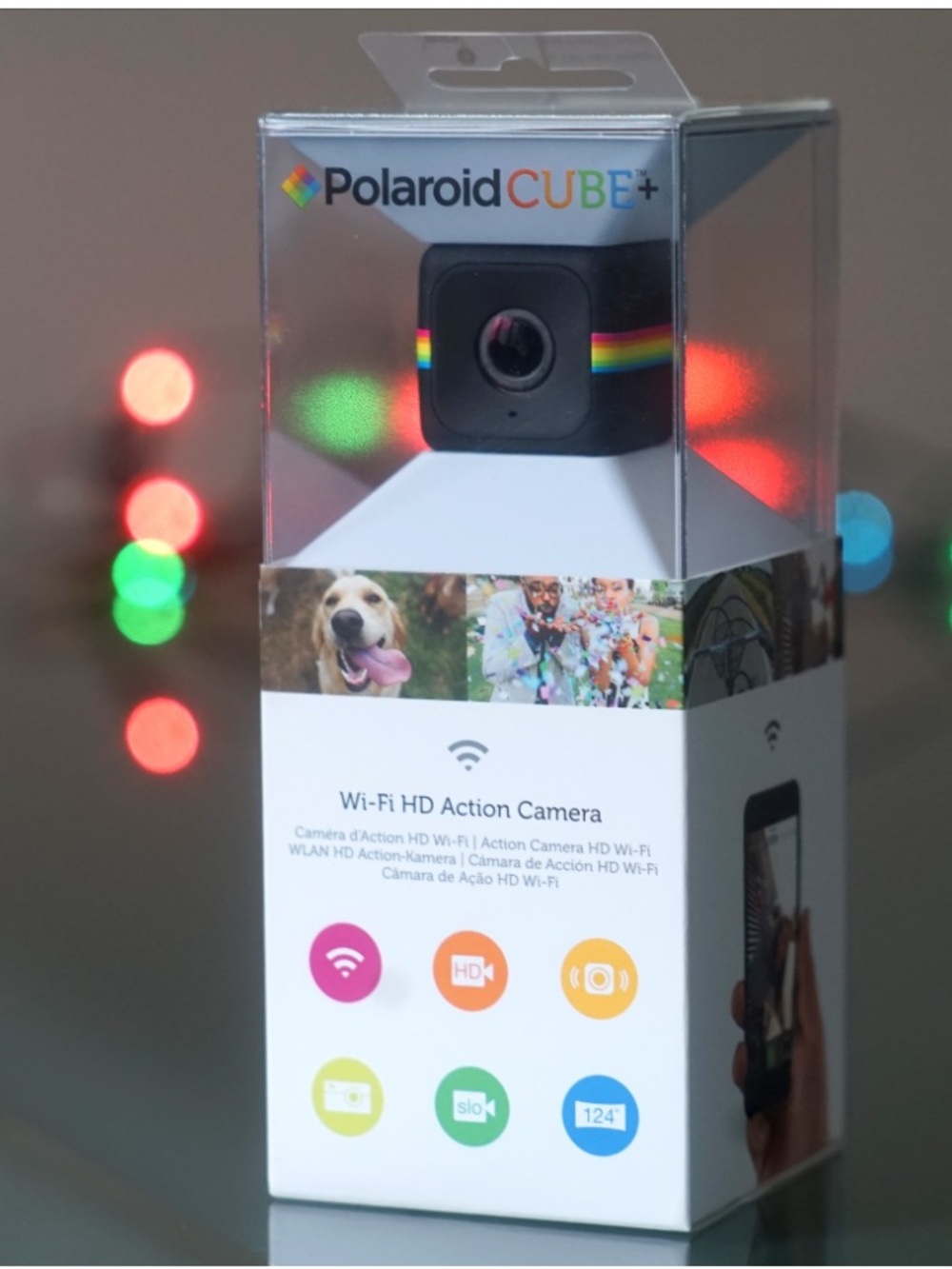 Polaroid New CUBE+ Lifestyle Wi-Fi HD Action Camera Black New in Box